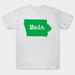 Iowa Made IA Green T-Shirt